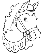 horses coloring pages