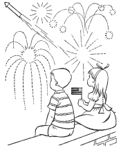 July 4ths coloring pages
