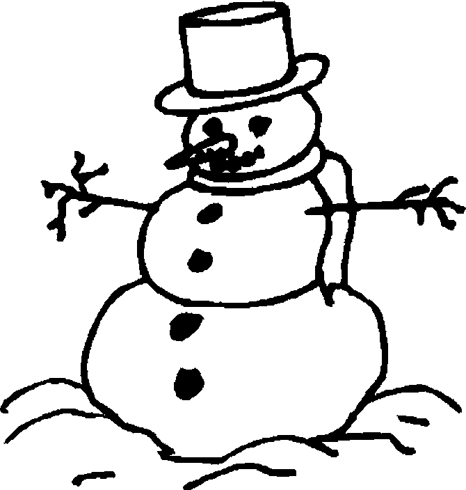 free-christmas-coloring-sheet-snowman