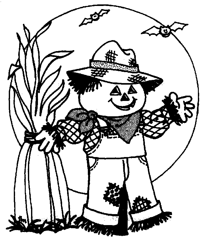 Halloween coloring book picture - 15