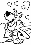scooby-doo coloring sheet