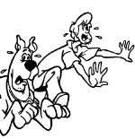 scooby-doo coloring sheet