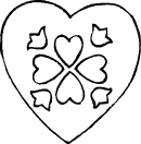 valentines coloring book page