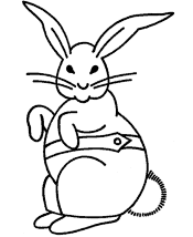 preschool easter coloring pages